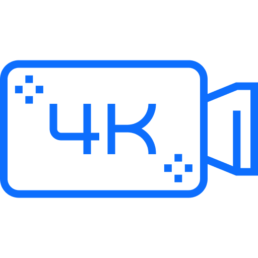 4K ultra-high-definition cameras