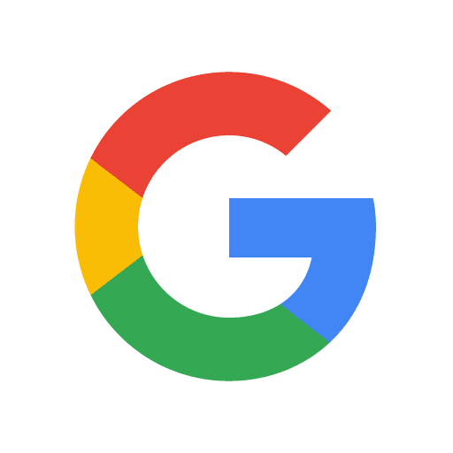 Google logo icon used to highlight 5-star patient reviews for Dr. Mina Morcos