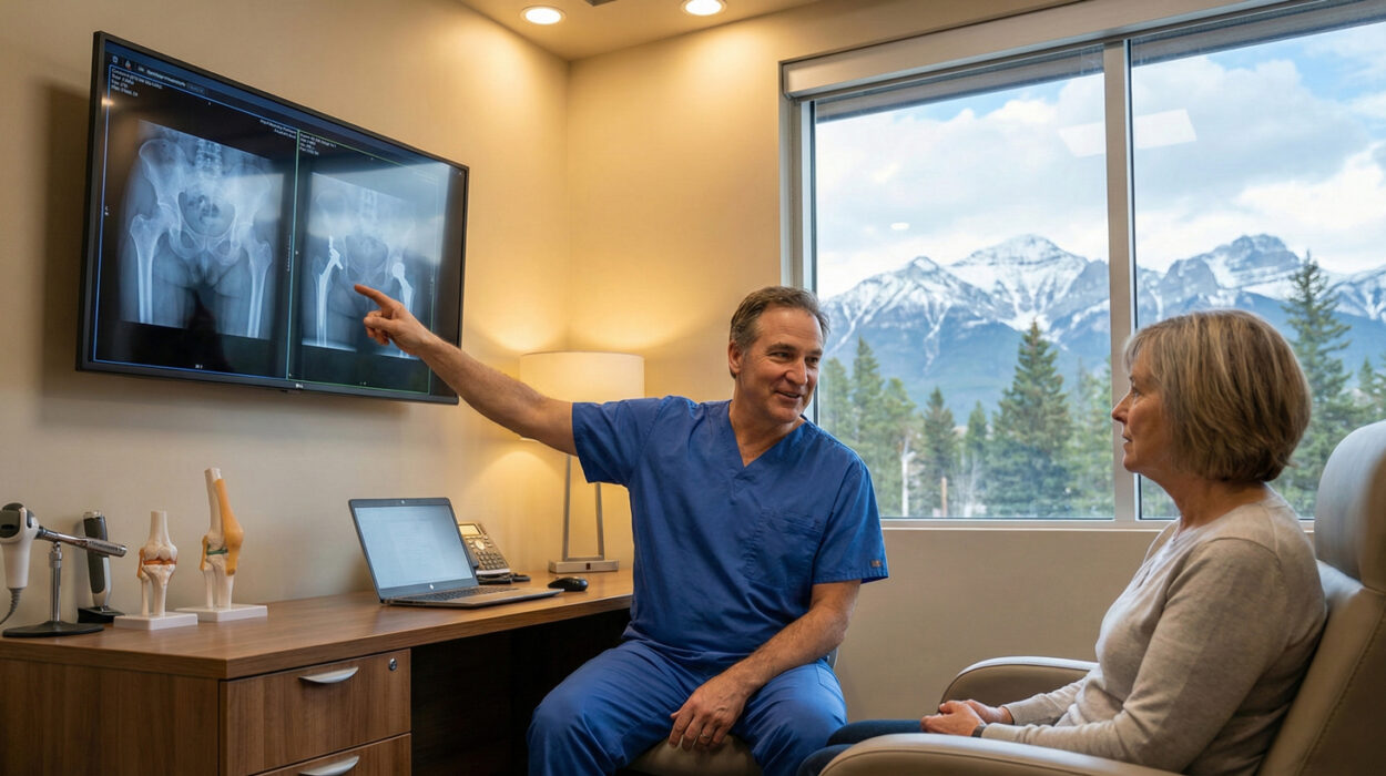 Hip replacement consultation for British Columbia patients in Montreal with Dr. Mina Morcos